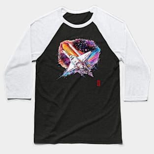 Space rocket Baseball T-Shirt